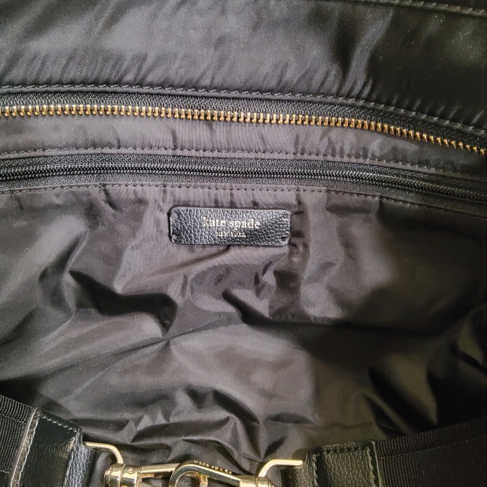 Kate Spade Dawn Black Diaper Baby Tote Bag - Picture 8 of 16